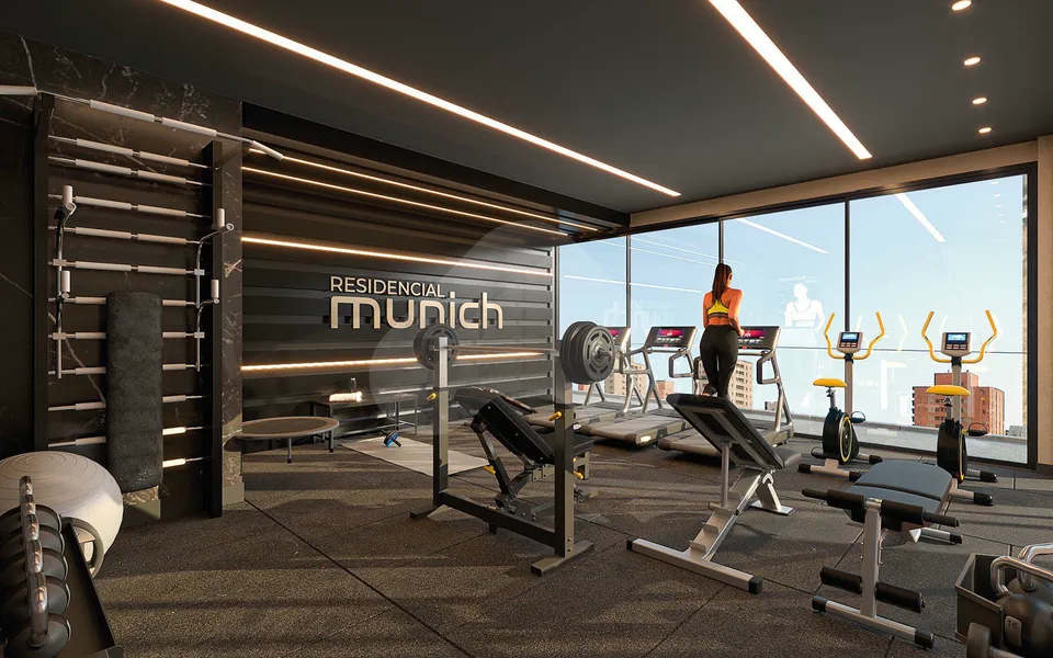 Munich - Apartamento com 58,48 m², em Zona Nova — foto 6