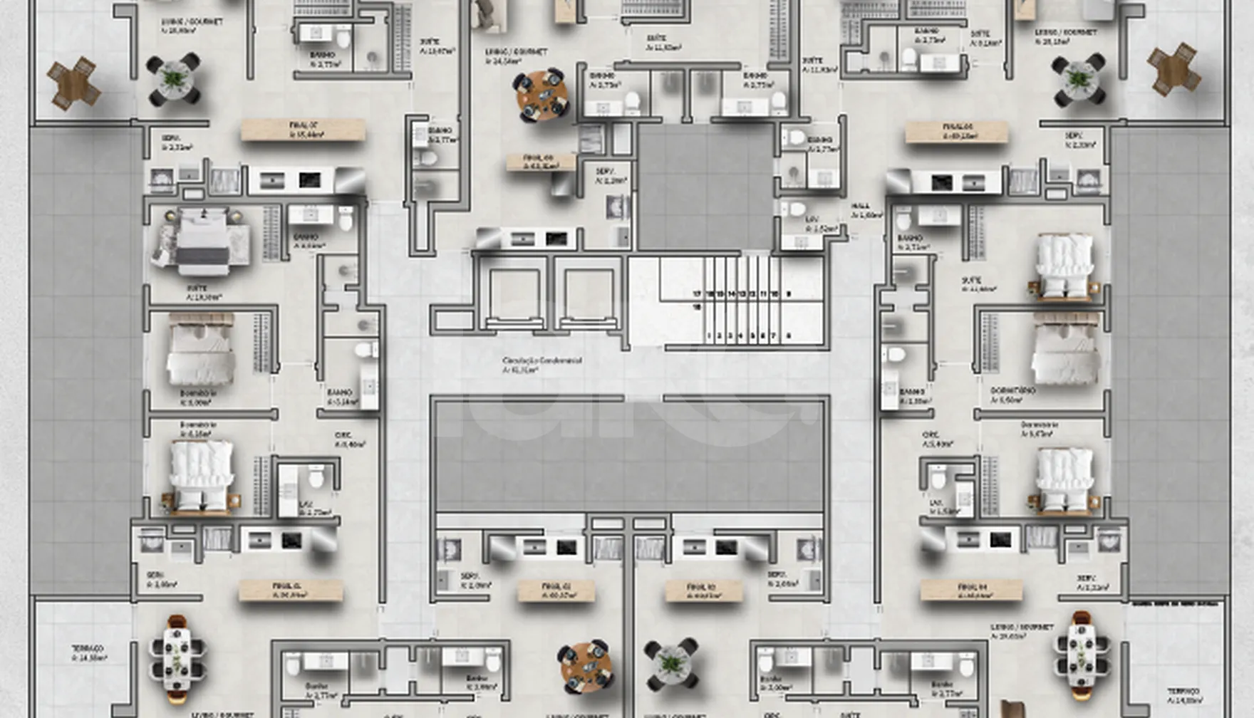 Planta — Pavimento 5
