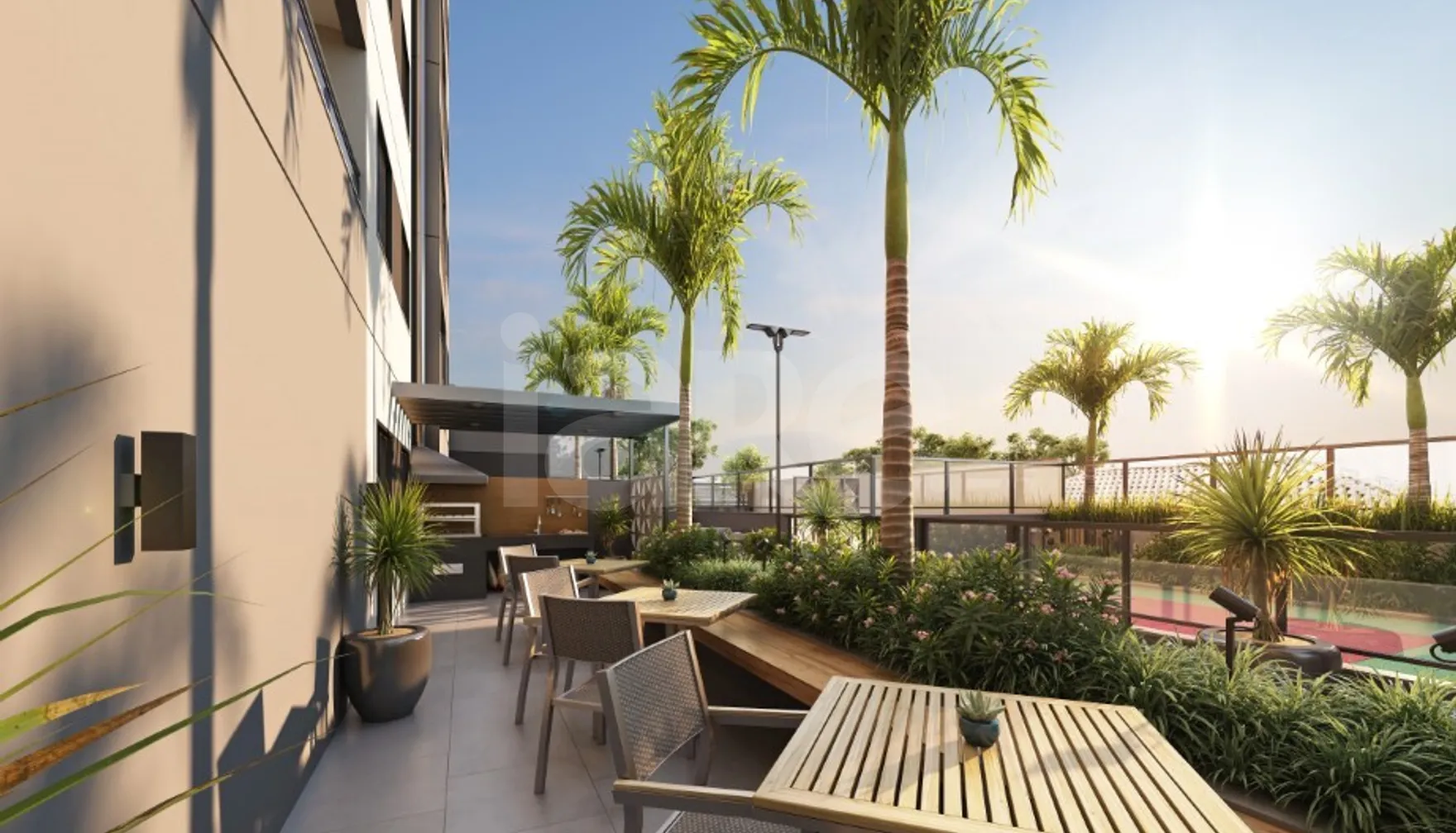 Vista Parque Chácara Joquey - Apartamento com 24,04 m², em Jardim Monte Kemel — foto 22