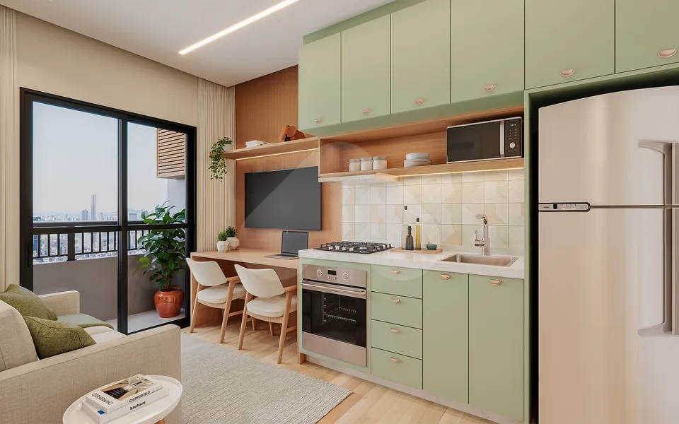 Vinx Marajoara - Apartamento com 24,79 m², em Jardim Marajoara — foto 2