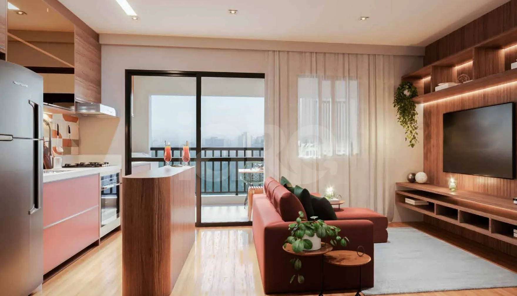 Elleva Praça da Moça - Apartamento com 65,45 m², em Centro — foto 3