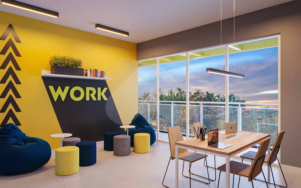 Althus Residence - Studio com 21,36 m², em Glória — foto 9