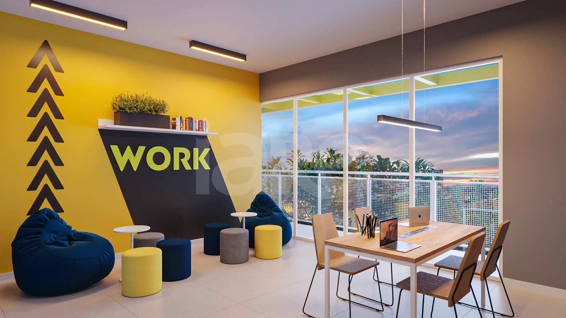 Althus Residence - Studio com 21,36 m², em Glória — foto 9