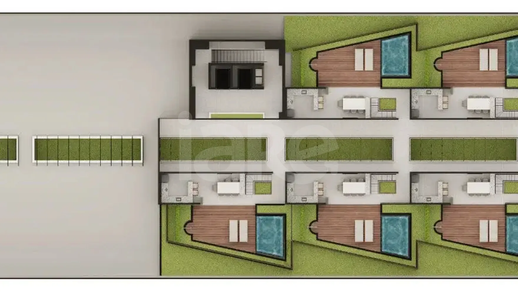Planta — Pavimento cobertura bloco b