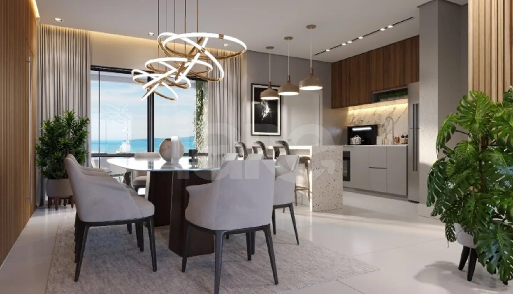 Ilhas Baleares - Apartamento com 132 m², em Meia Praia — foto 2