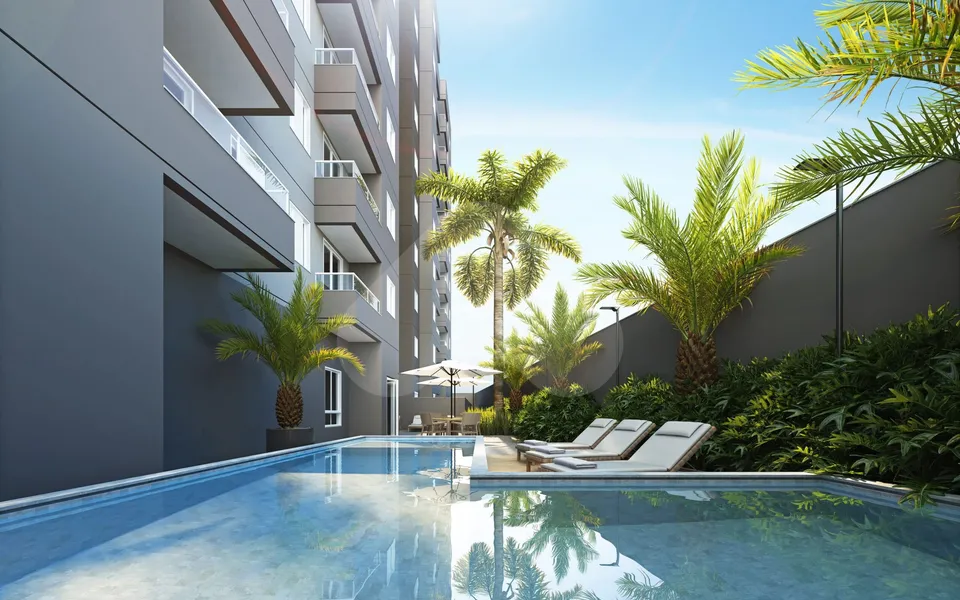 Vista Parque Clube II - Apartamento com 45 m², em Parque Assunção — foto 16