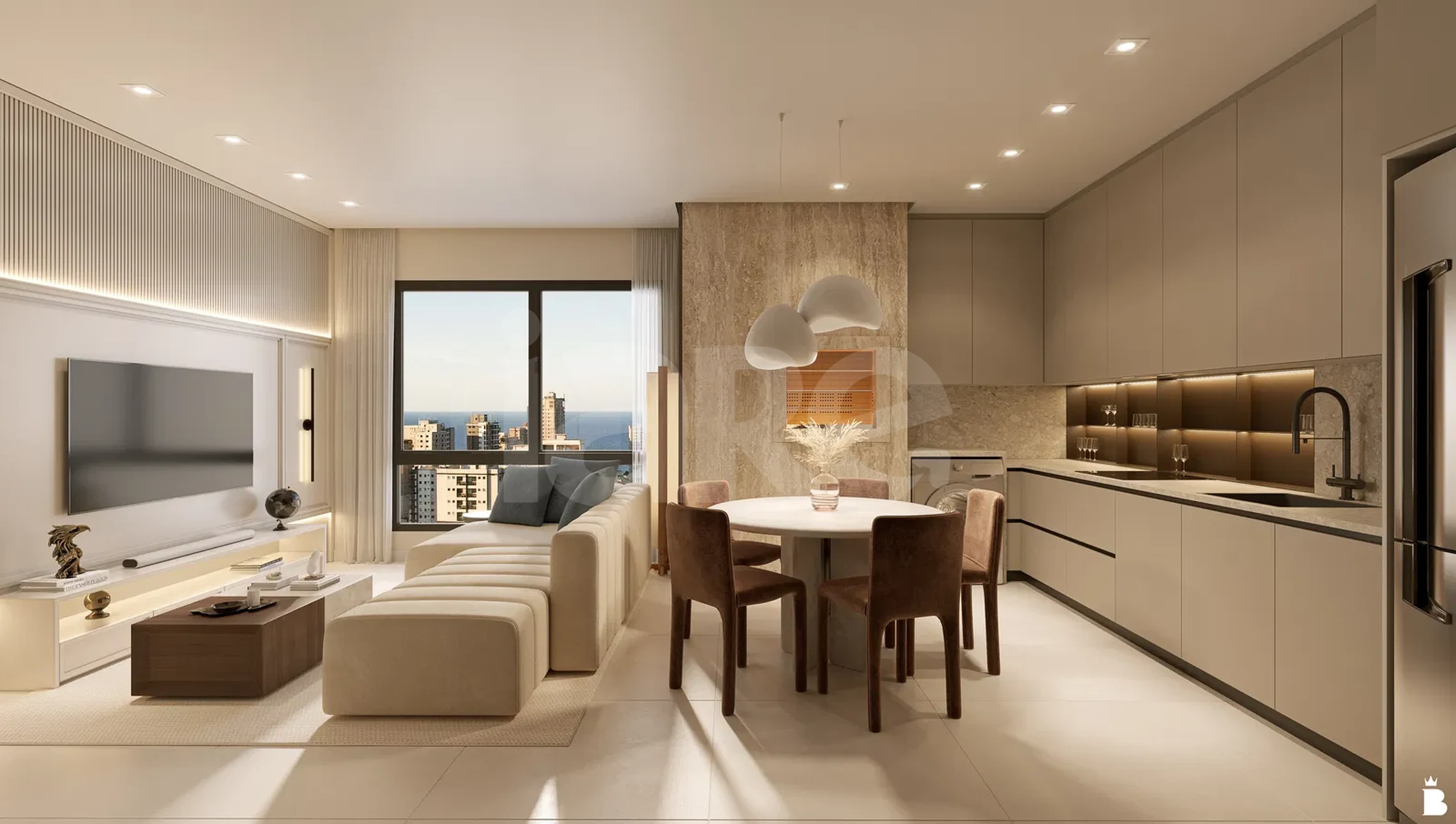 Monaco Studios - Apartamento com 76 m², em Jardim Dourado — foto 3