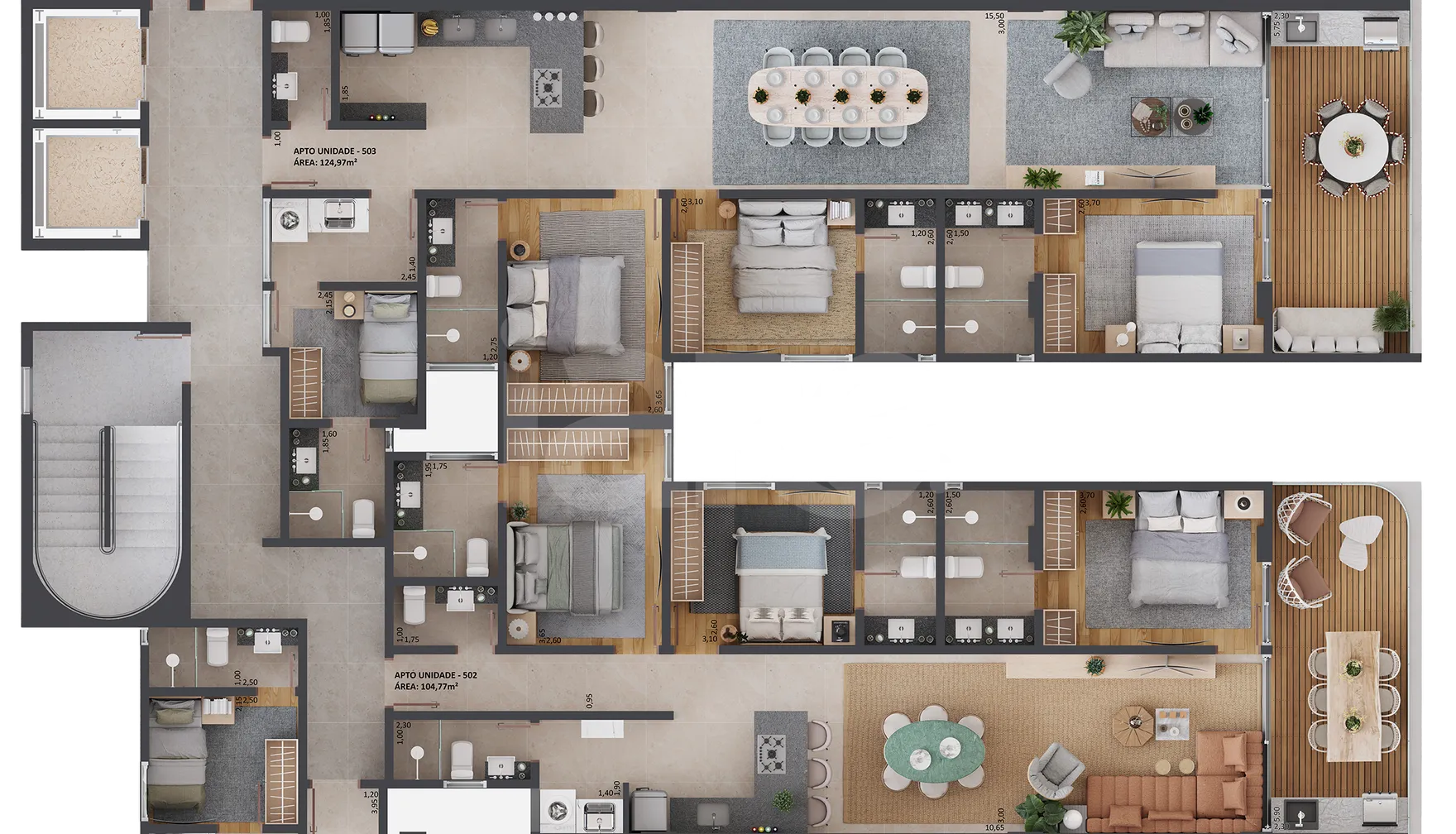 Planta — Pavimento 5
