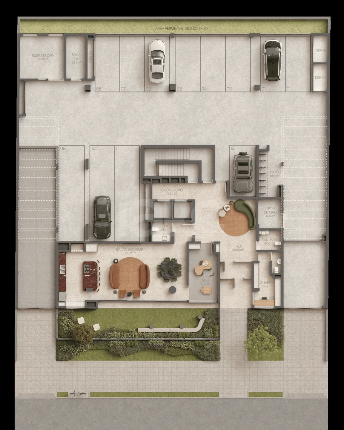 Planta — Pavimento térreo