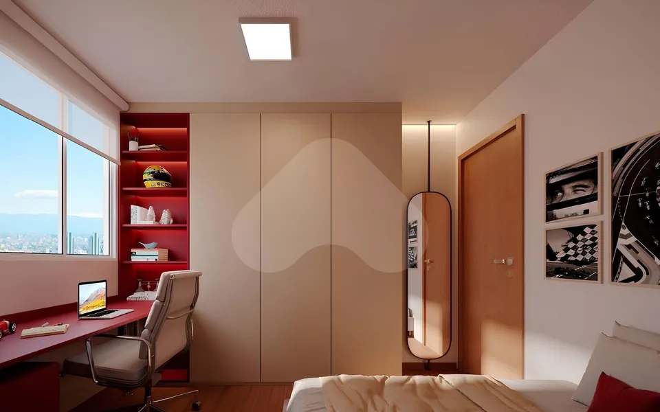 Estoril - Apartamento com 38,05 m², em Usina Piratininga — foto 4