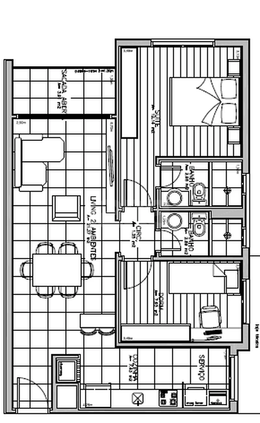 Planta — Garden 89,8 m²
