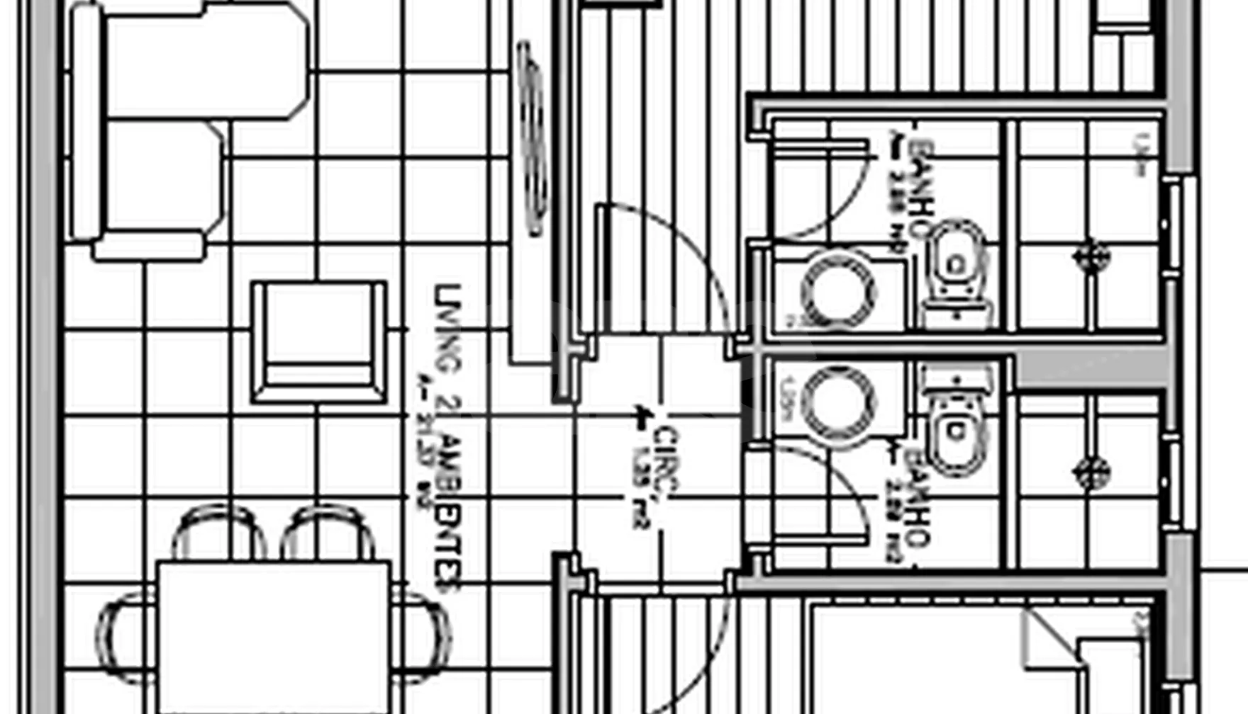Planta — Garden 89,8 m²