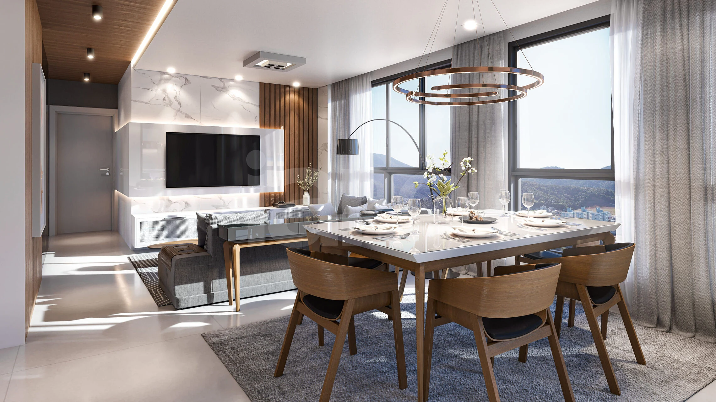 Piazza Zilli Residencial - Cobertura com 261,53 m², em Centro — foto 2
