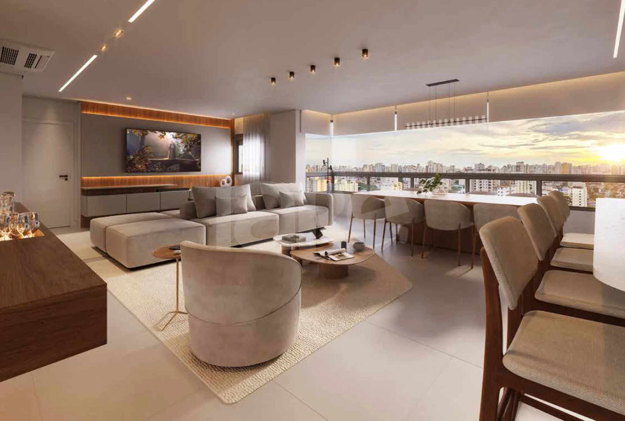 Fontelo - Apartamento com 106 m², em Campestre — foto 3