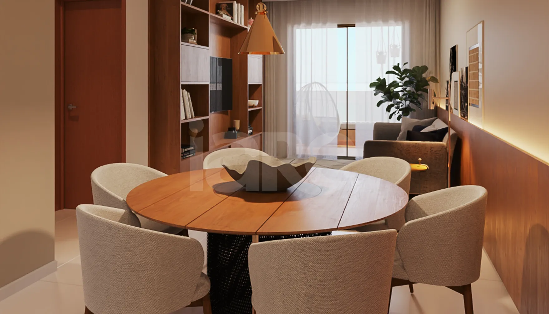 Makar - Apartamento com 71,4 m², em Ponta de Campina — foto 2