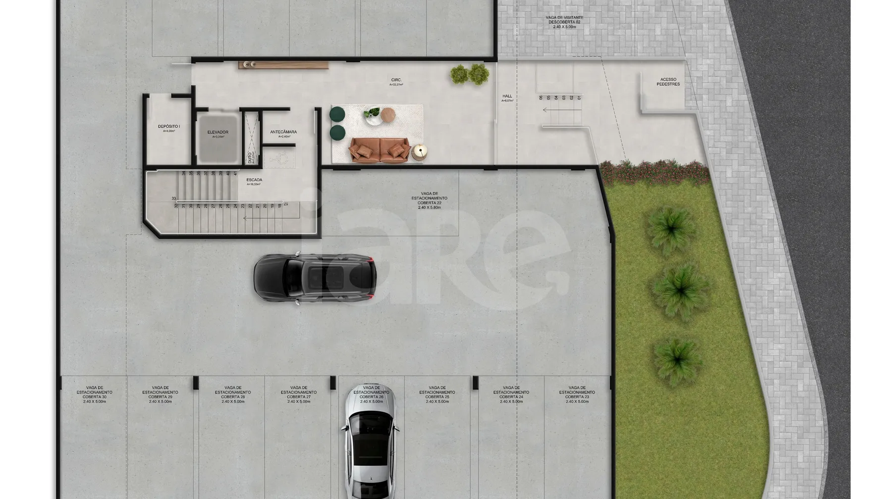 Planta — Pavimento térreo