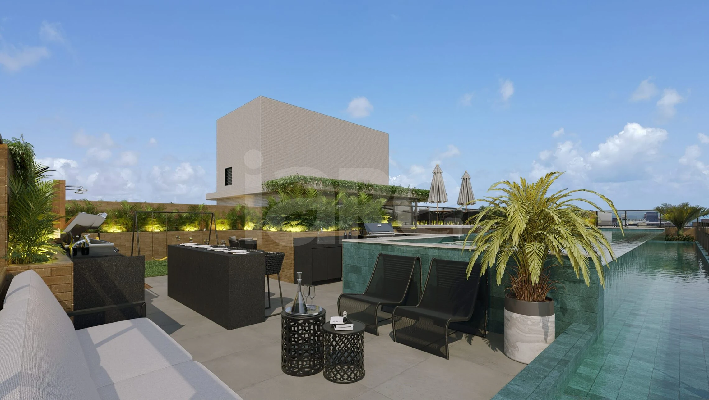 Porto Marino - Apartamento com 55,23 m², em Camboinha — foto 21