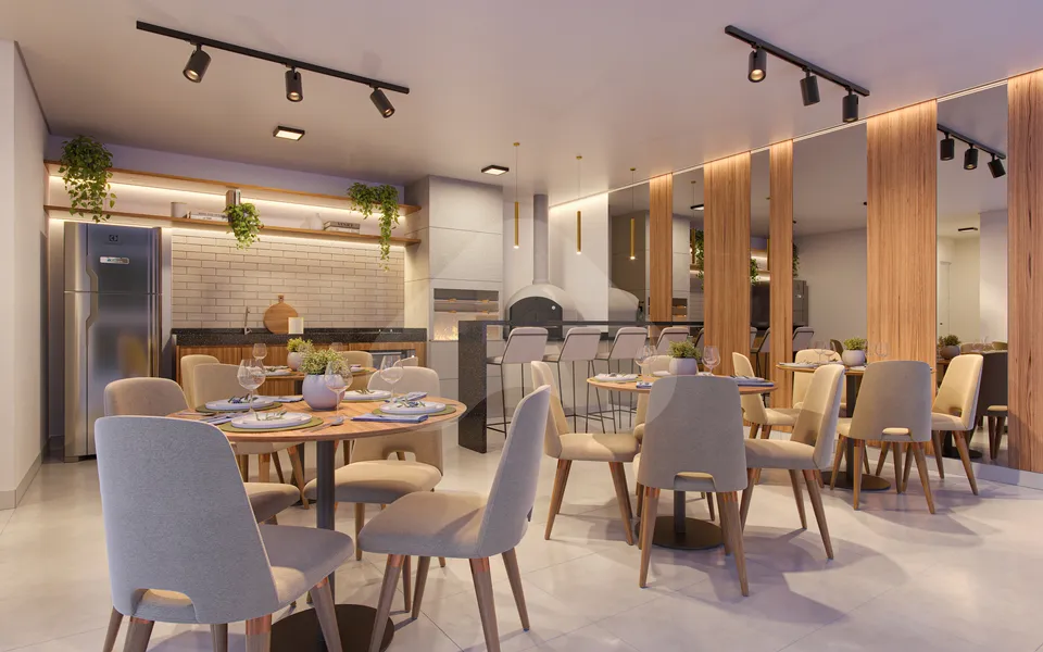 HM Smart Barra Funda - Apartamento com 35,84 m², em Várzea da Barra Funda — foto 4