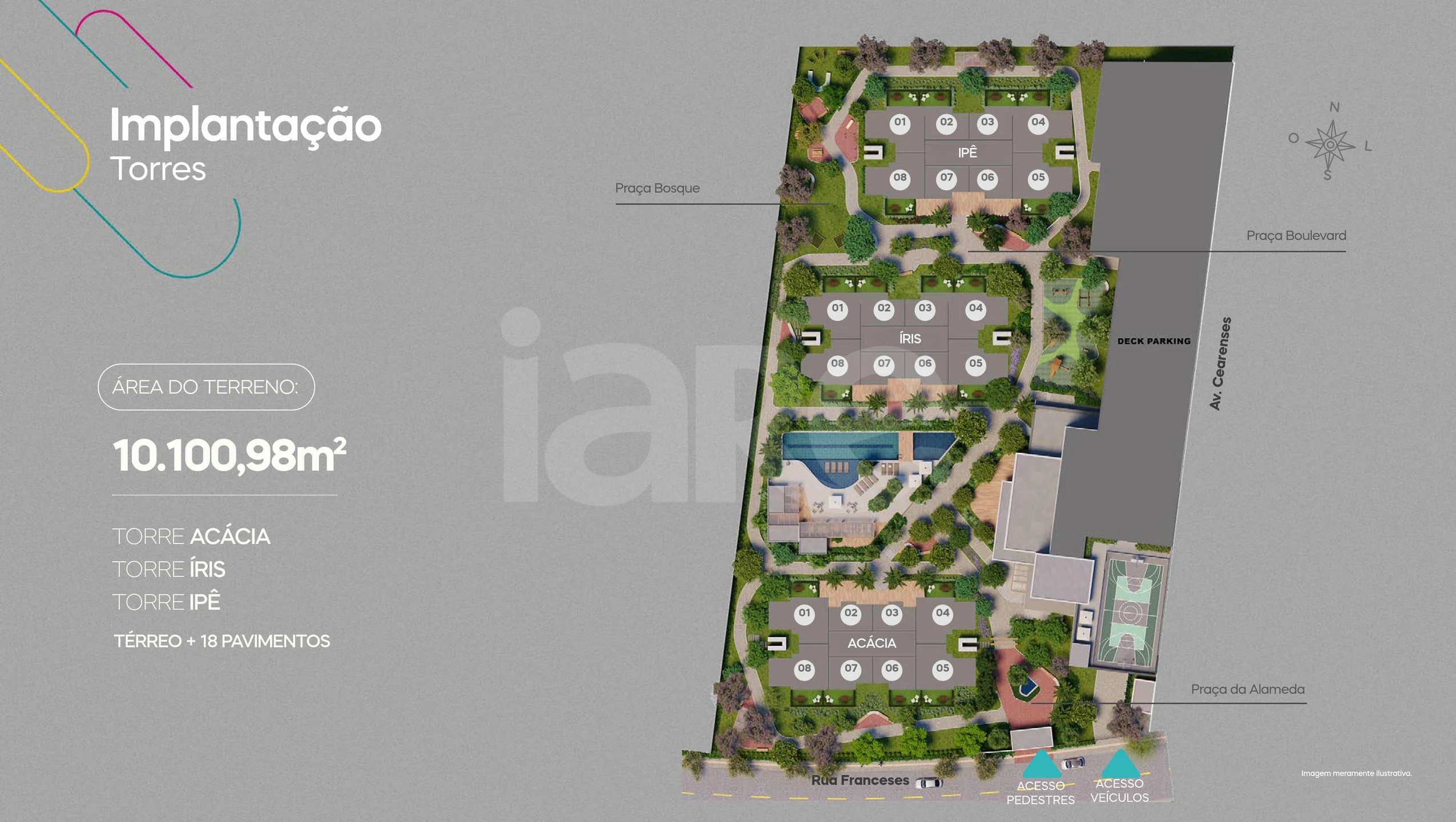 Planta — Implantação Torres