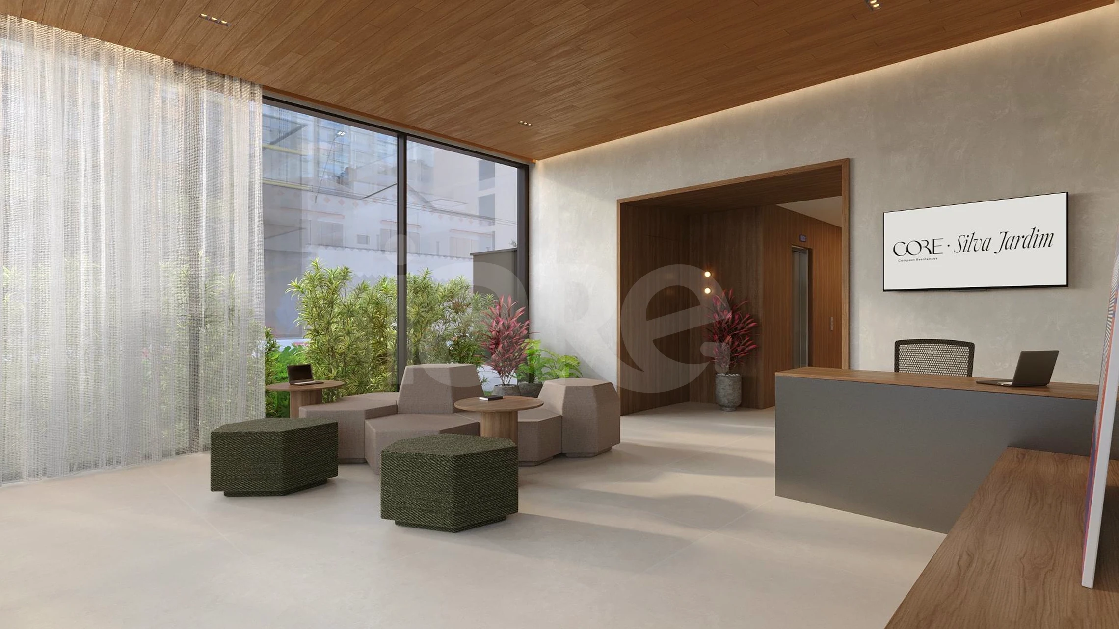 Core Silva Jardim - Studio com 18,74 m², em Rebouças — foto 5