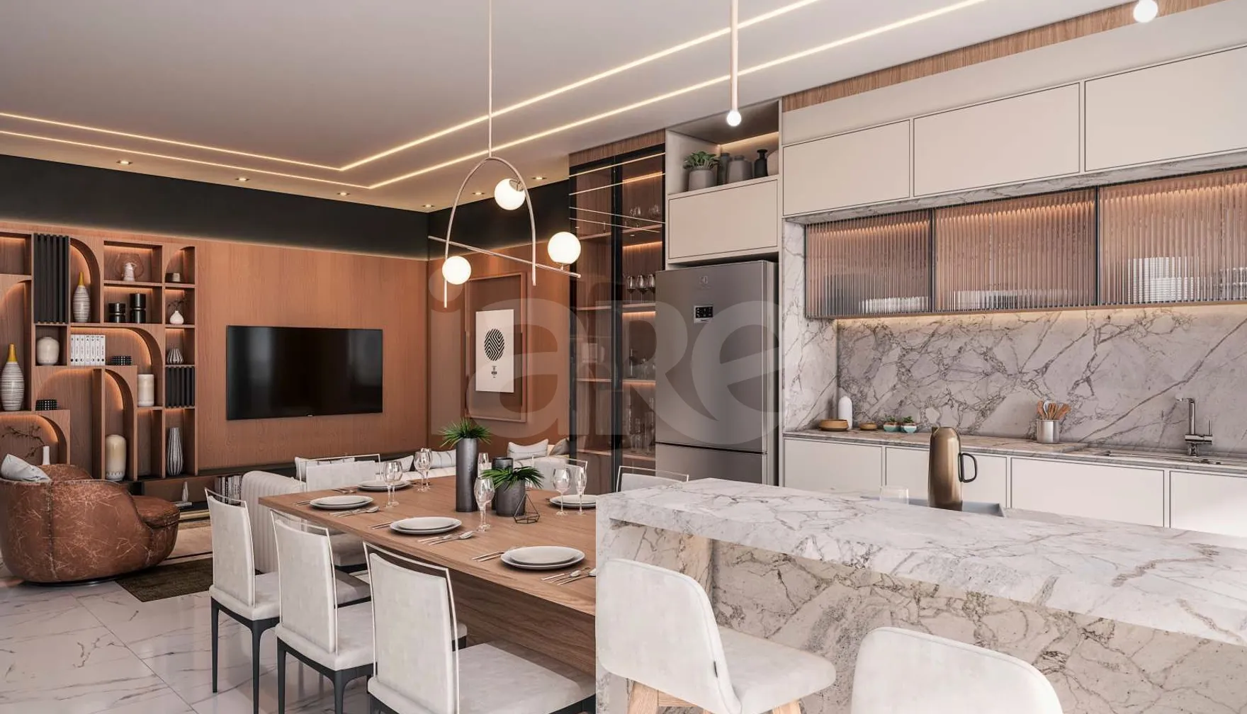 Mount Hérmon Home Club - Apartamento com 85,65 m², em Balneário Perequê — foto 2