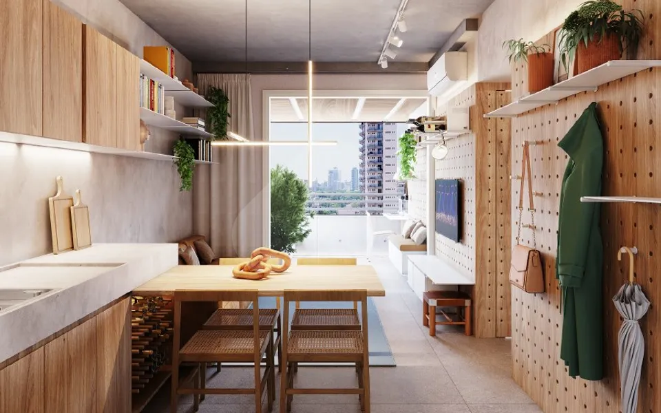 Casa Omaguás - Apartamento com 44,39 m², em Pinheiros — foto 4