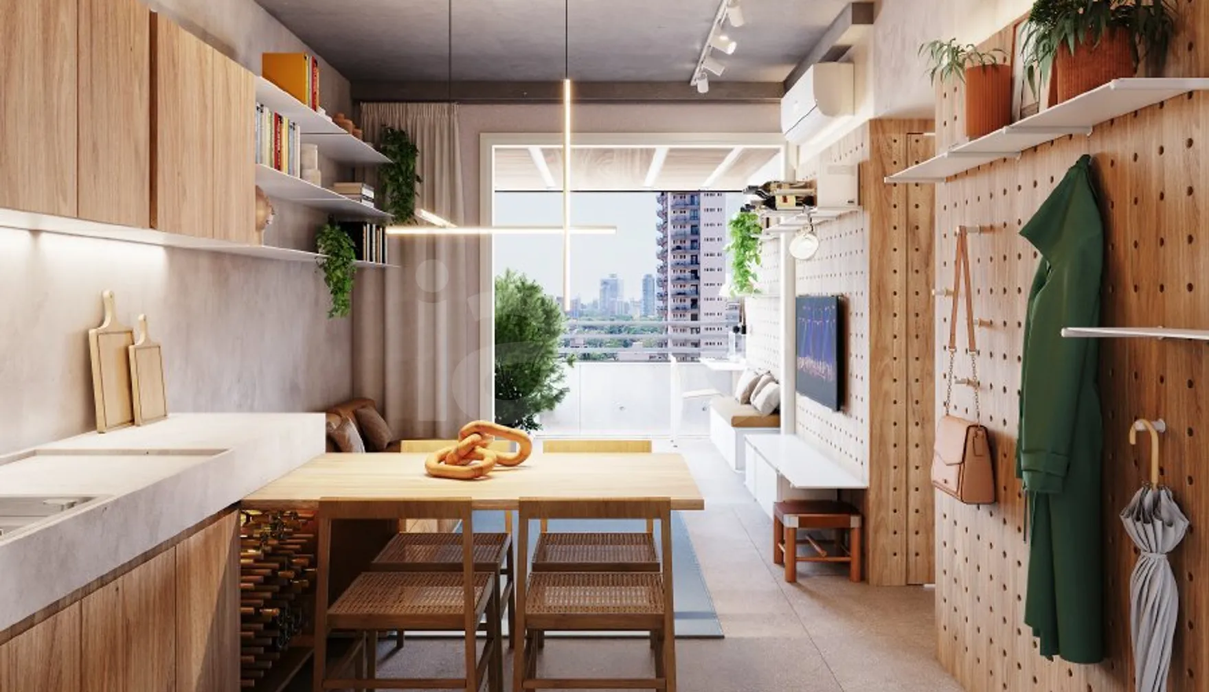 Casa Omaguás - Apartamento com 44,39 m², em Pinheiros — foto 4