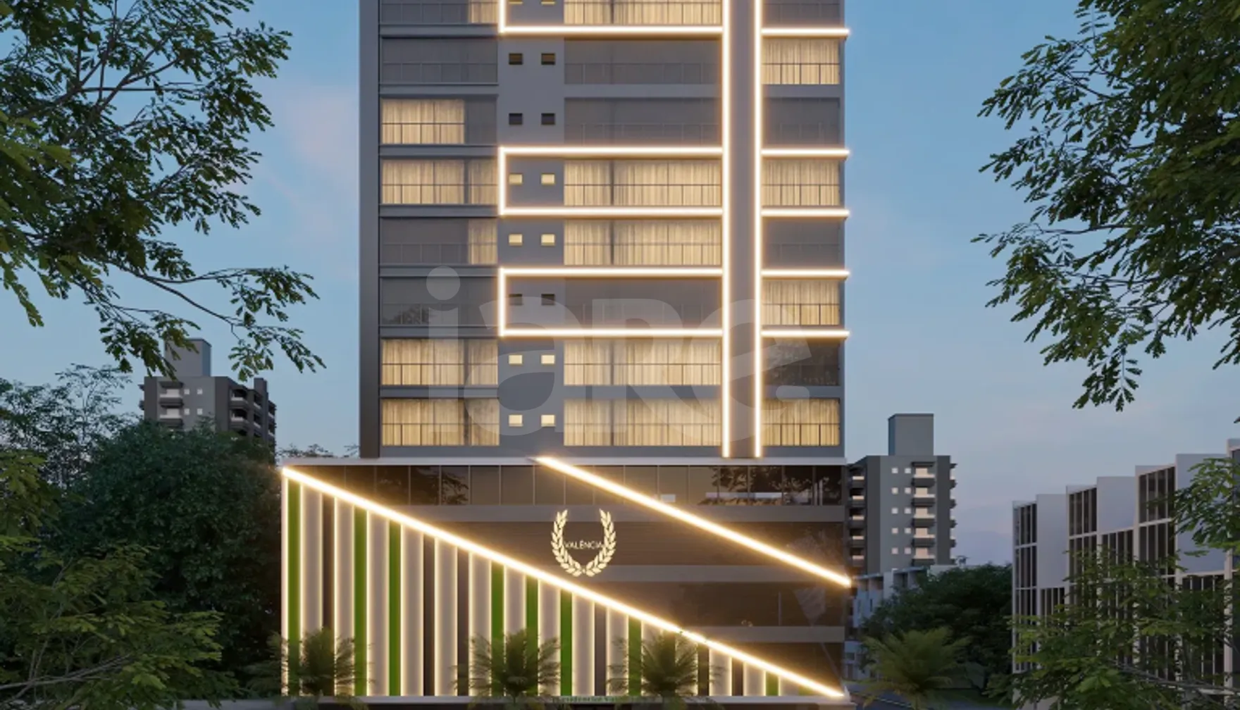 Valência - Apartamento com 82,55 m², em Perequê — foto 1