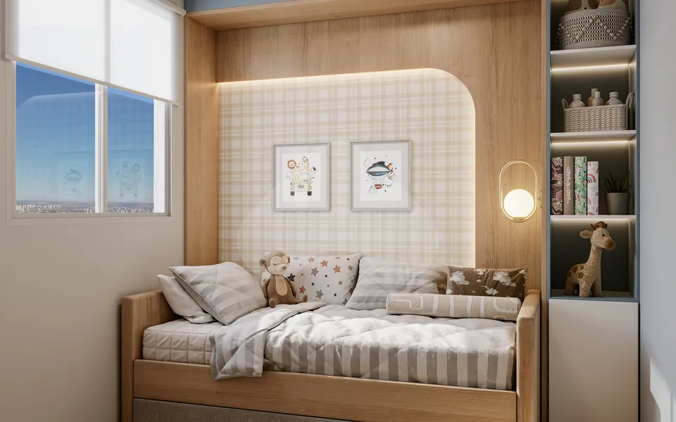 Residencial Ipês - Apartamento com 36,48 m², em Vila Cosmopolita — foto 3