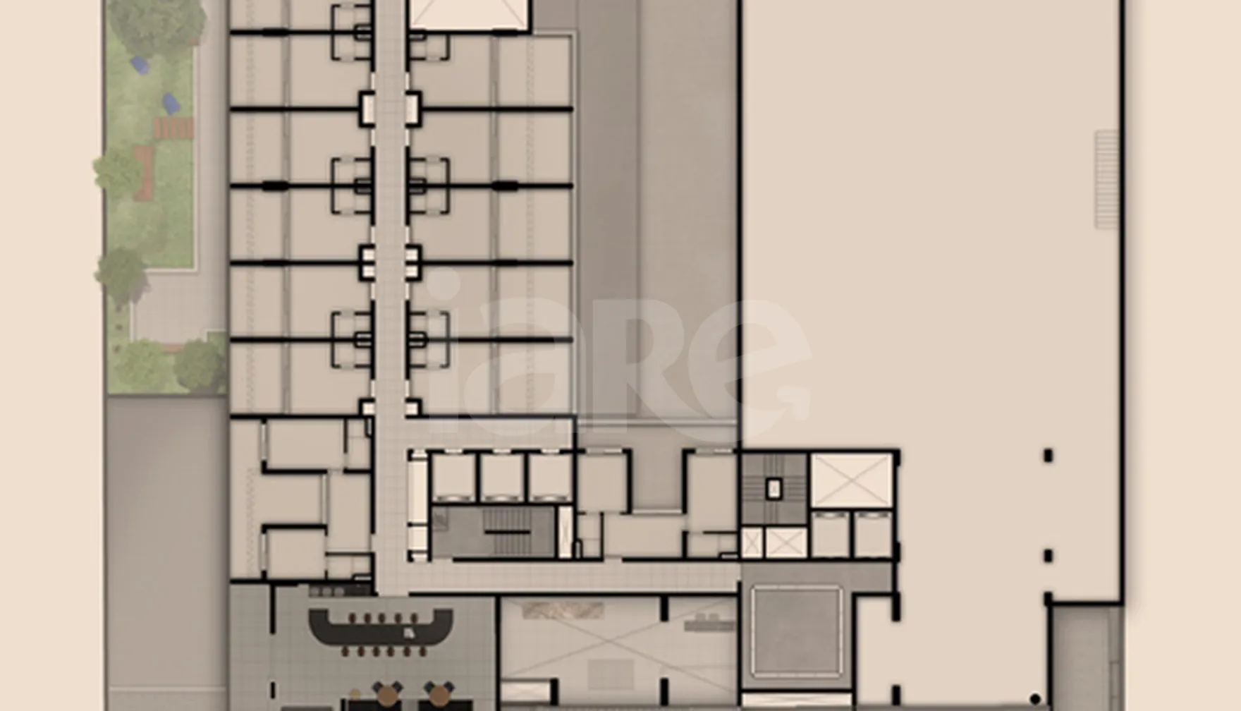 Planta — Implantação 1º Pavimento 2