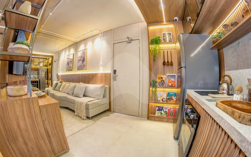 Life Mbigucci - Studio com 25 m², em Centro — foto 12