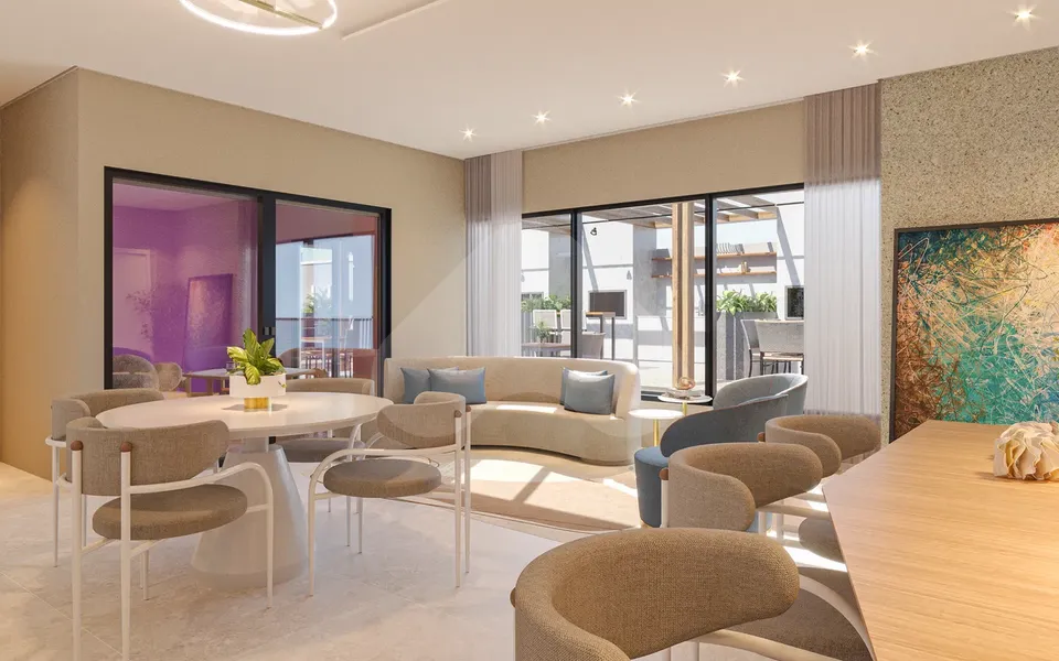 Residencial Princípia - Studio com 34,2 m², em Jardim Dourado — foto 6