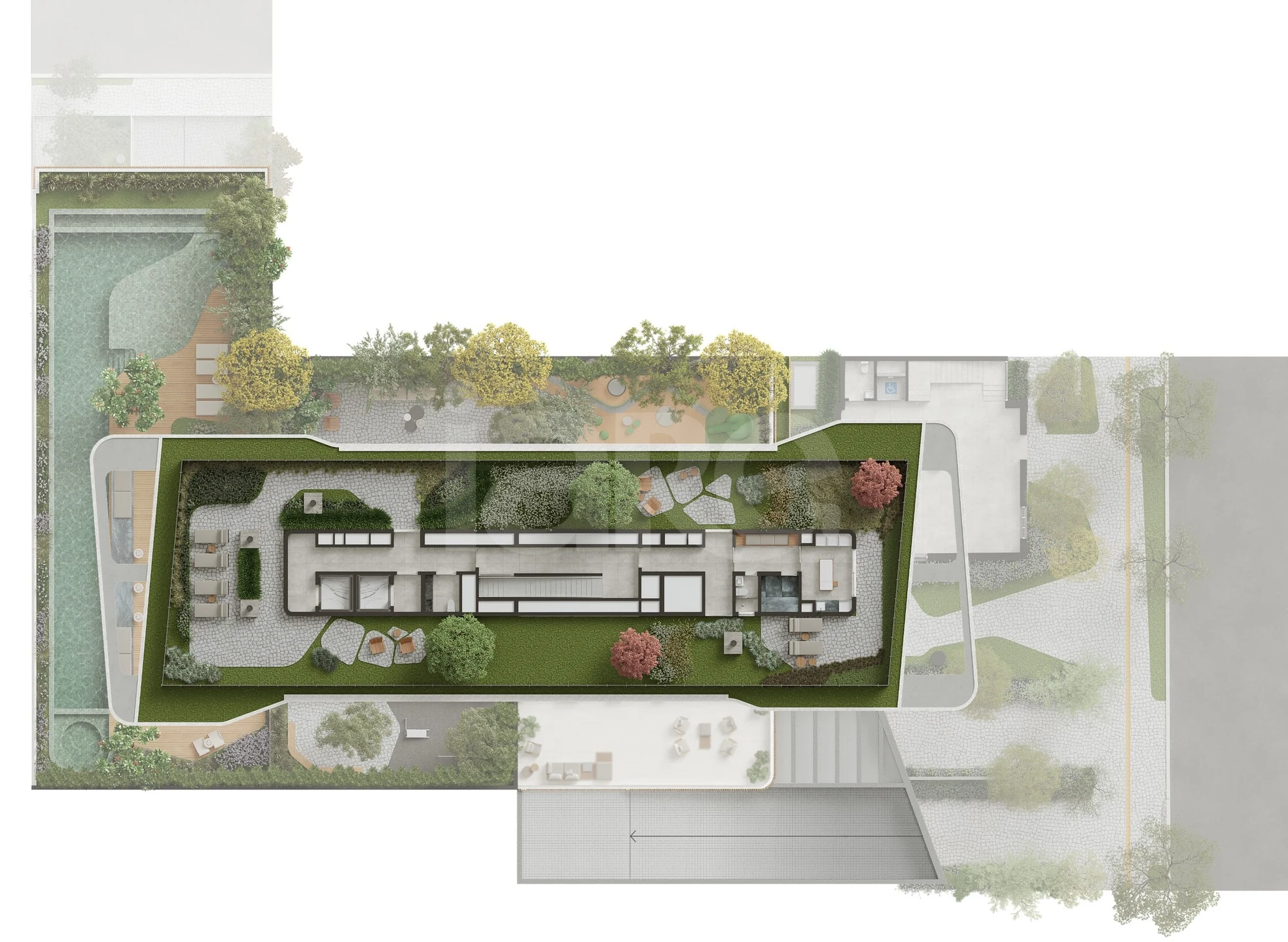 Planta — Pavimento rooftop
