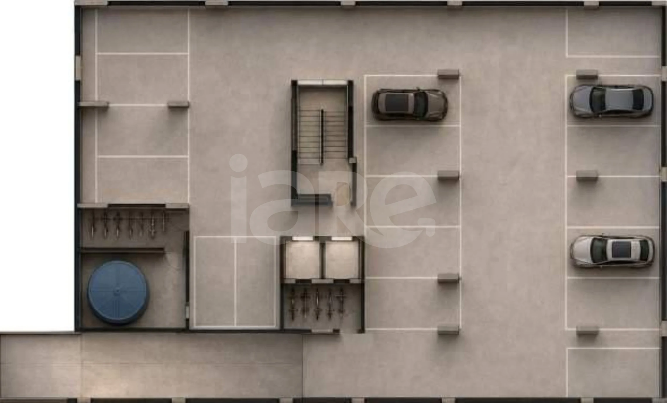 Planta — Pavimento subsolo