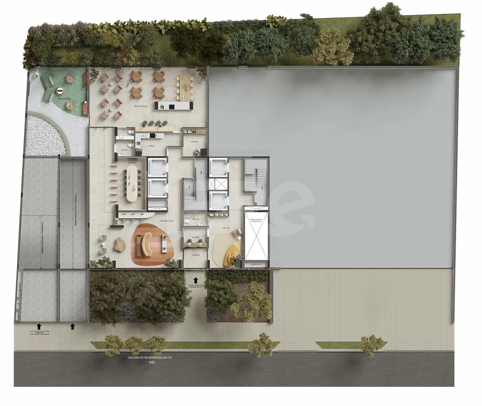 Planta — Pavimento térreo