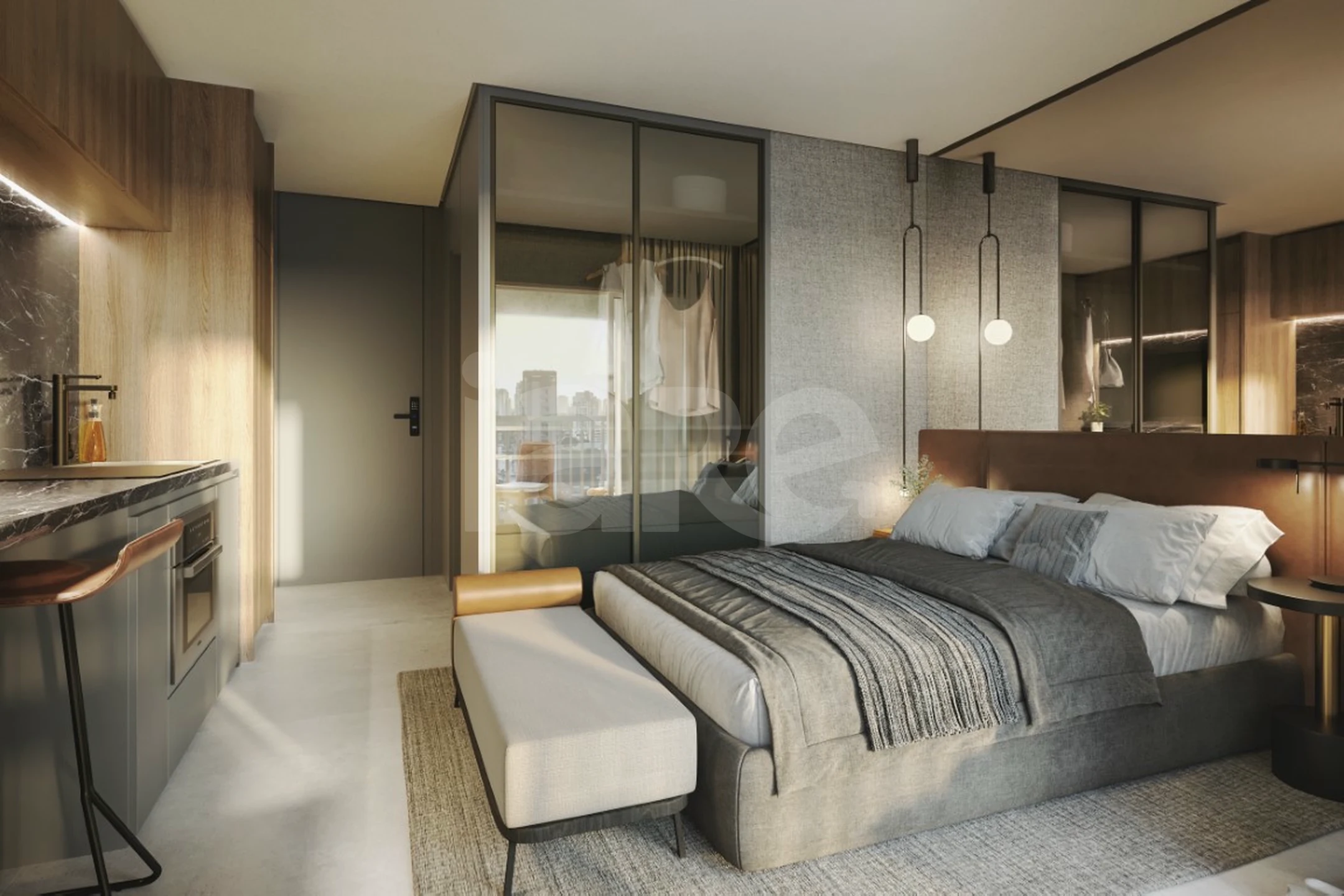 Itá Studios Residenciais - Studio com 24,77 m², em Itaim Bibi — foto 3