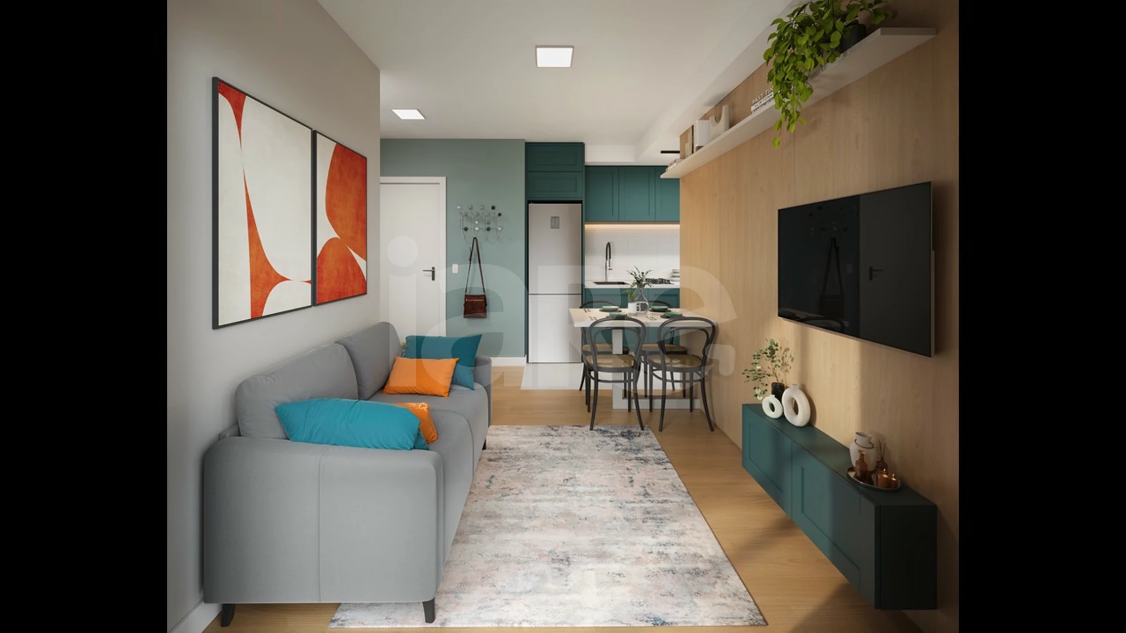 Elos Novo Prado - Apartamento com 33,63 m², em Prado Velho — foto 3