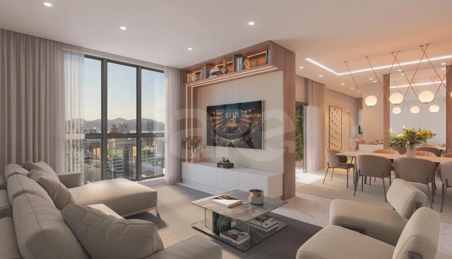 Santiago - Apartamento com 135 m², em Meia Praia — foto 2