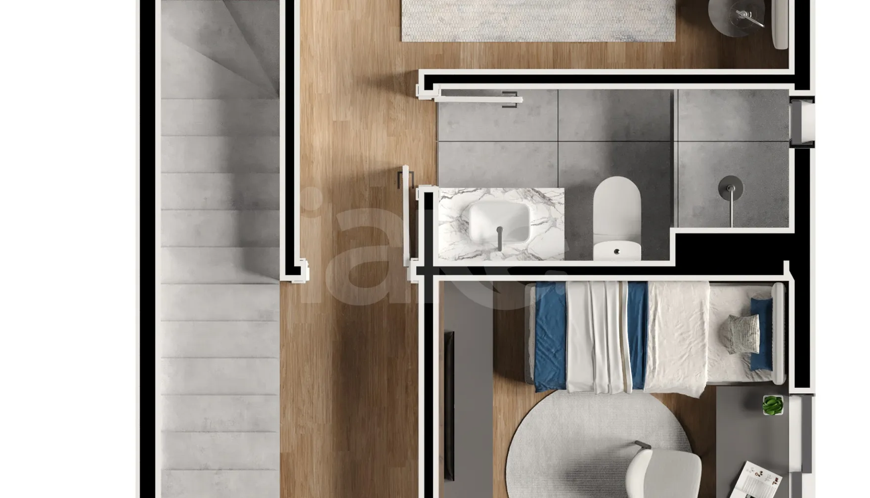 Planta — Cobertura Duplex 139,2 m²