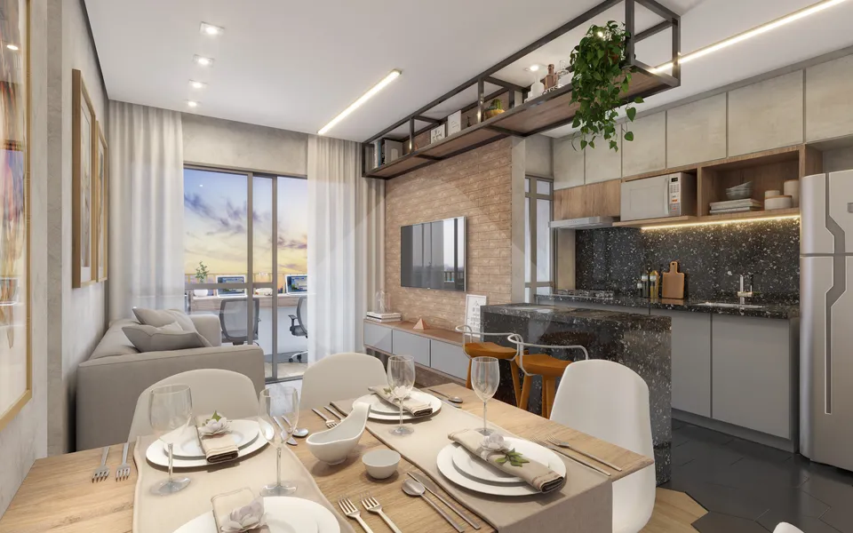 ROC Panamby - Apartamento com 55 m², em Vila Andrade — foto 2