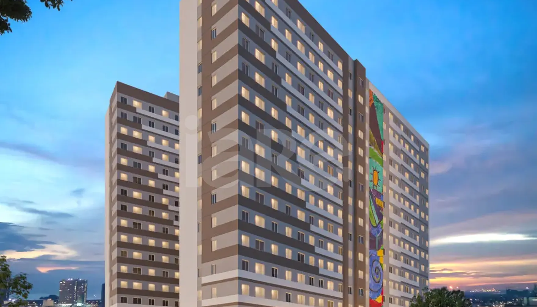 Lumy Guayá - Apartamento com 32 m², em Jardim Soares — foto 1