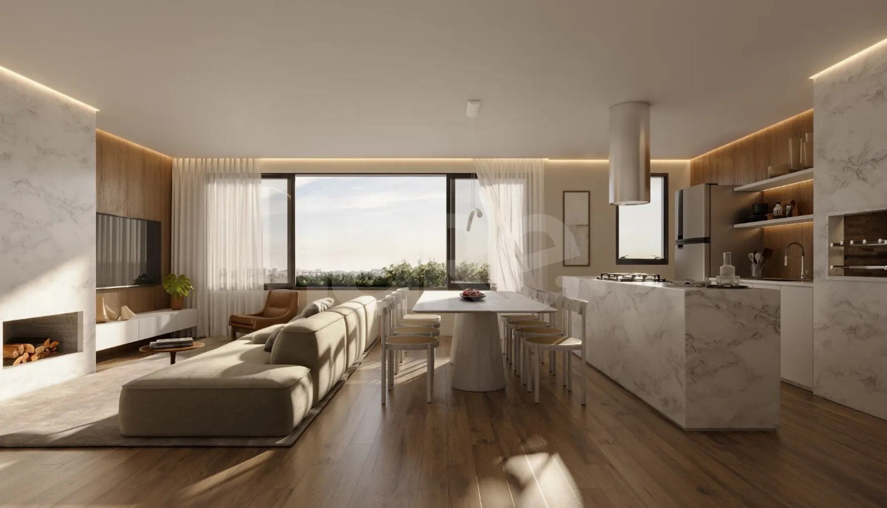 Aire - Apartamento com 127,37 m², em Tristeza — foto 3