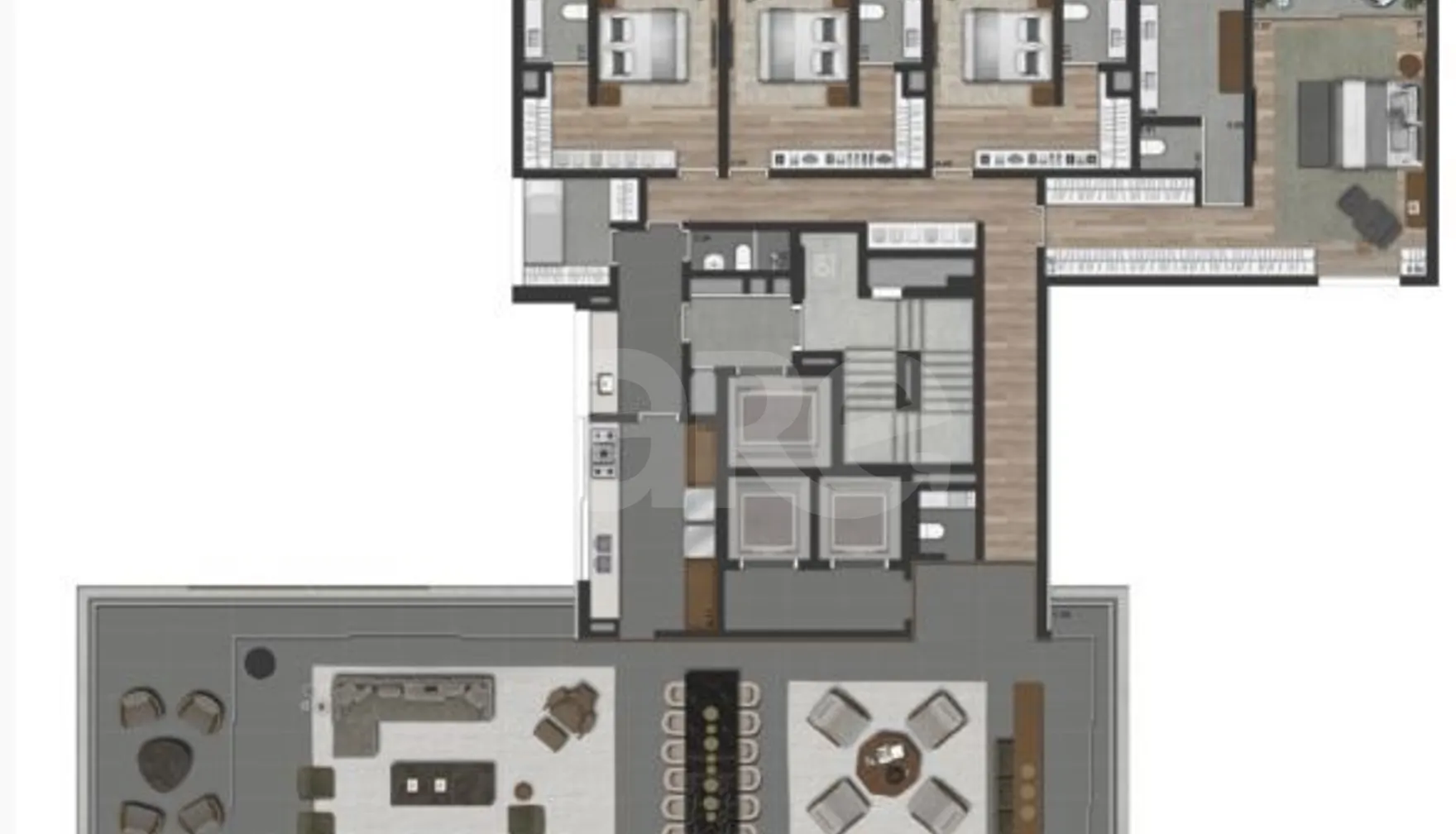 Planta — Apartamento 403,26 m²