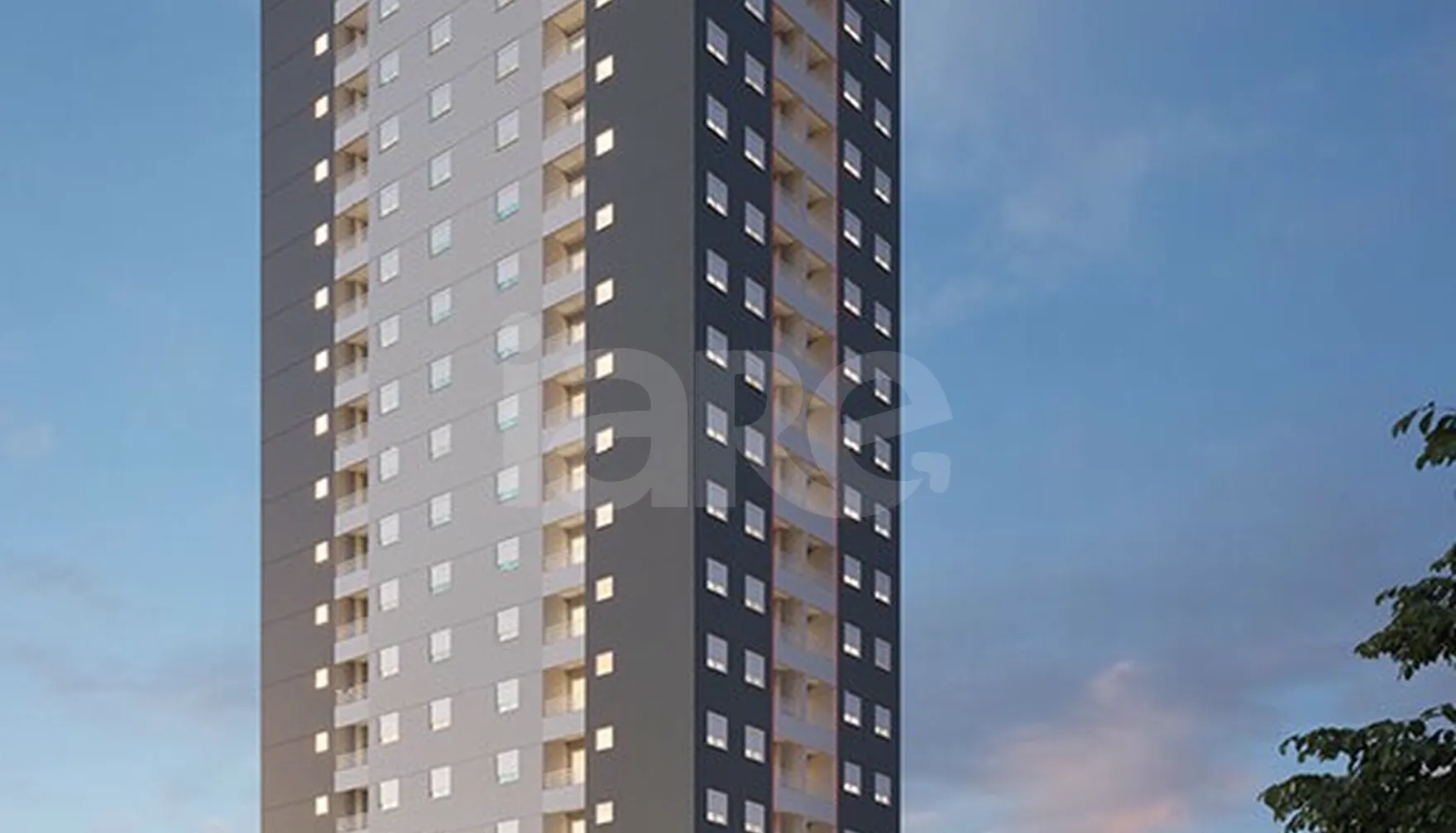 Solar das Rosas - Apartamento com 36,66 m², em Santa Maria — foto 5