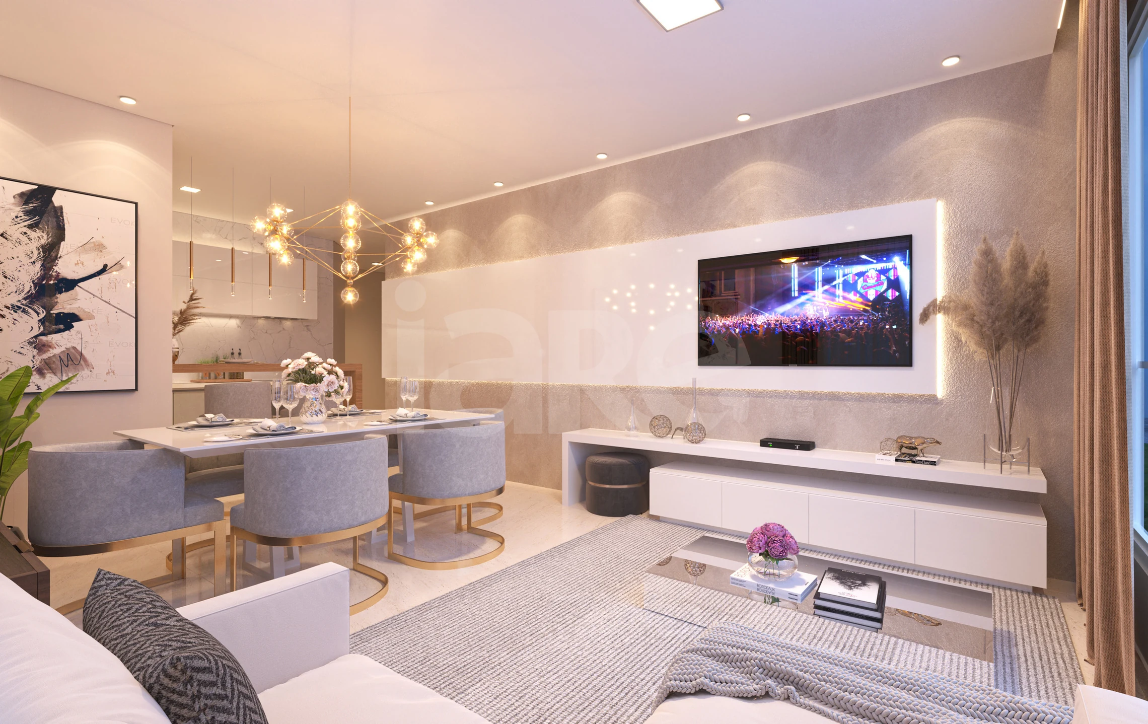 One Residence - Garden com 123,39 m², em Centro — foto 3