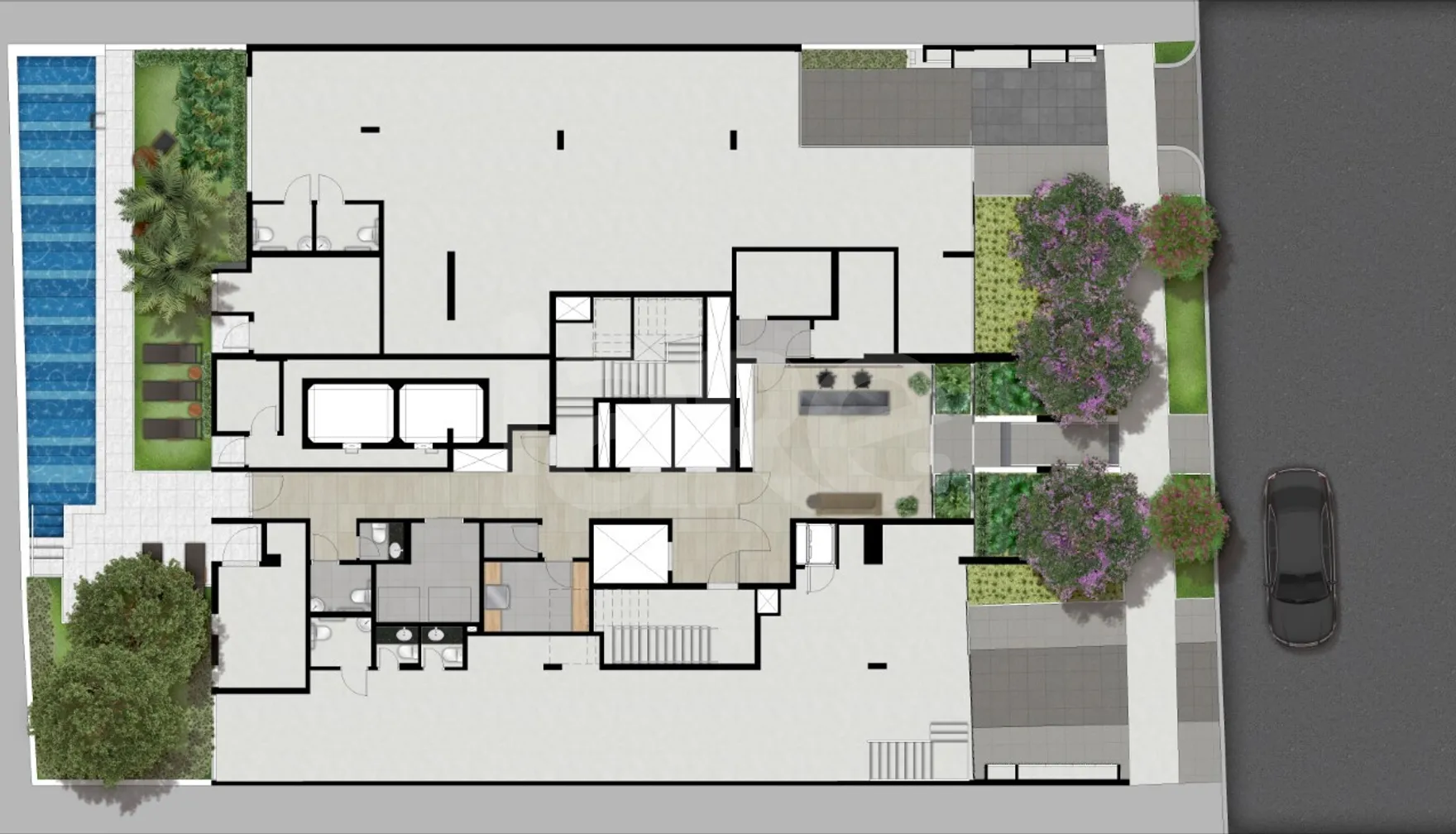 Planta — Pavimento térreo