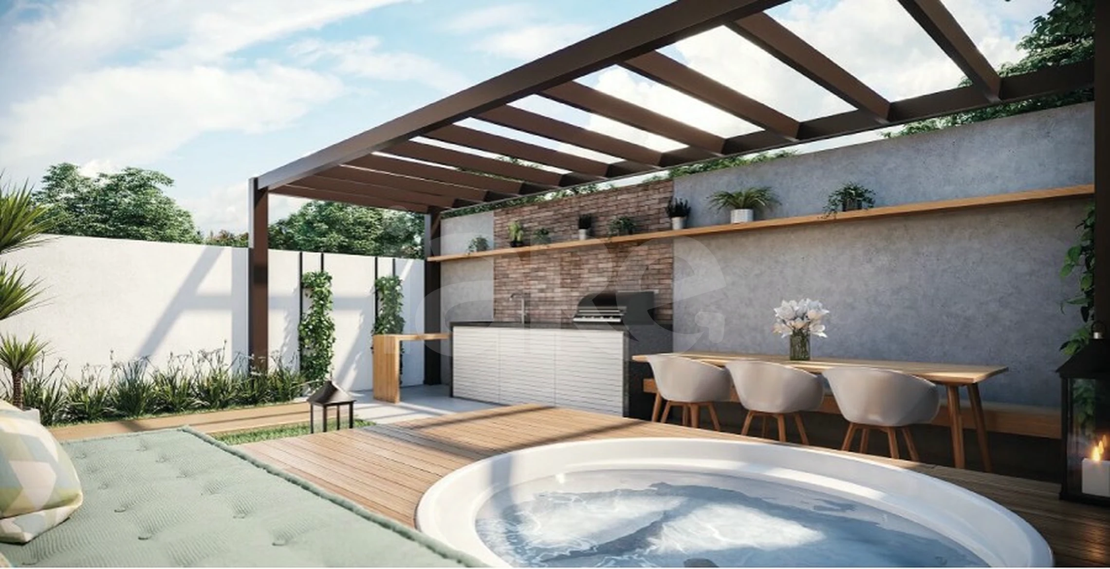 Villa Flora Condomínio das Azaleias - Casa com 44,28 m², em Pacaembu — foto 12