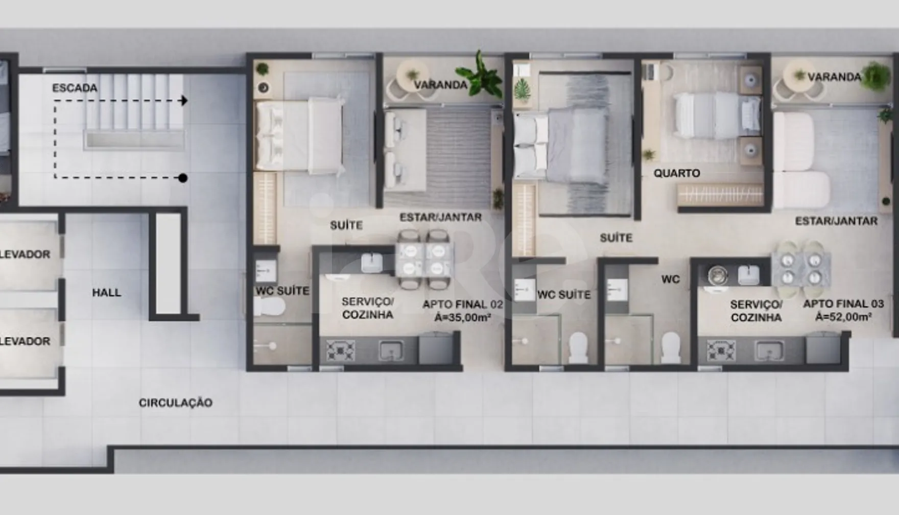Planta — Pavimento 3