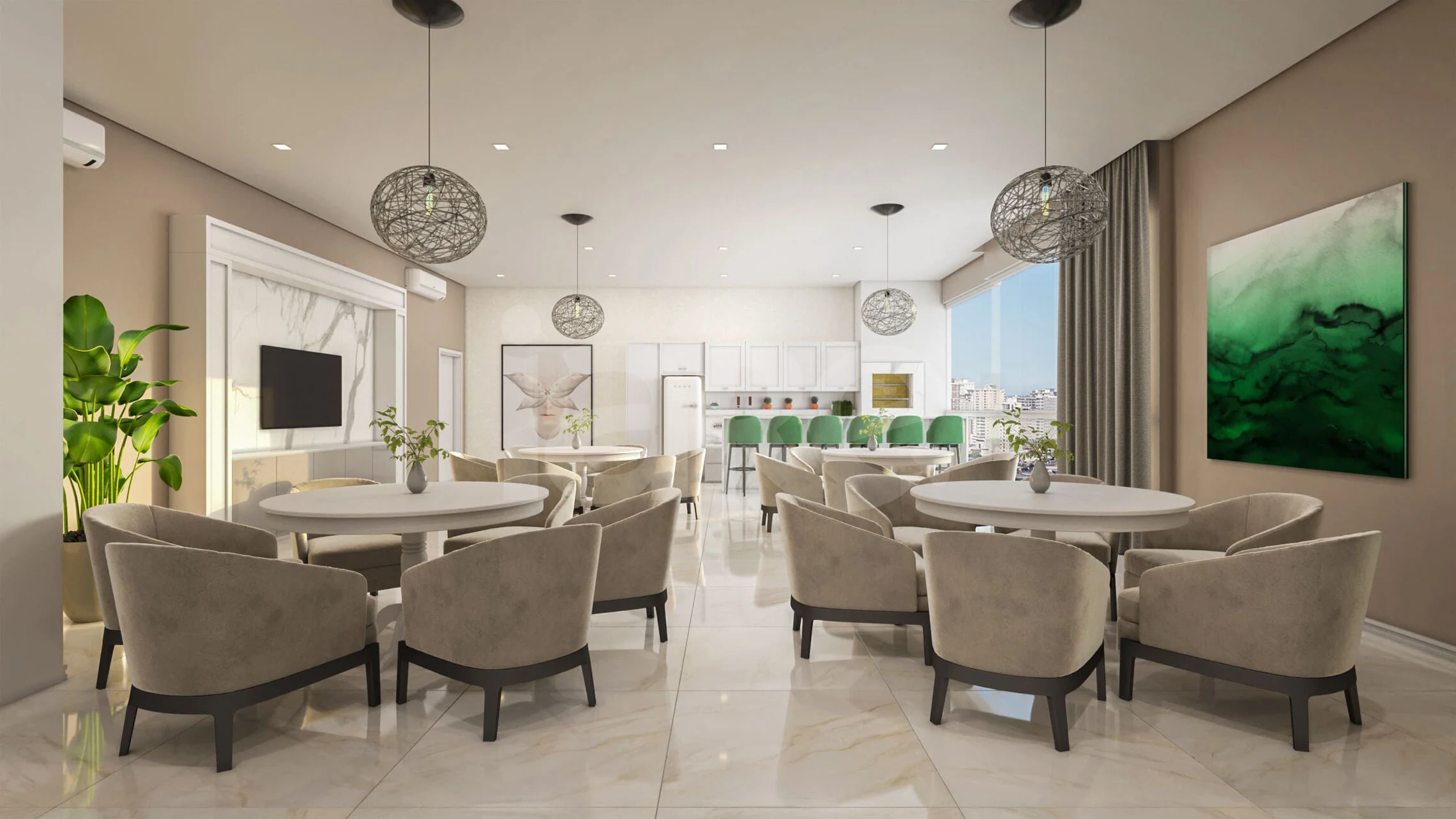 Torres de Málaga - Apartamento com 66,95 m², em Morretes — foto 7