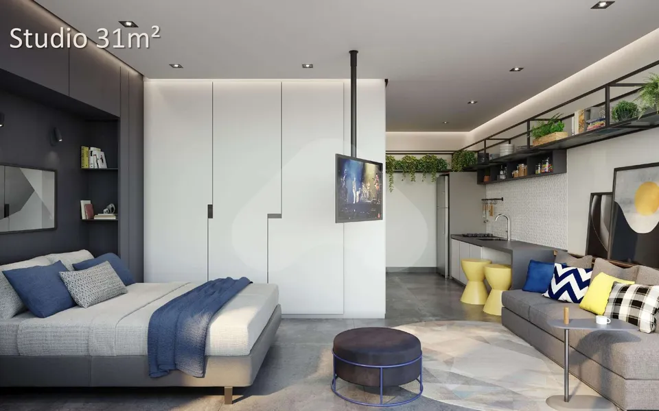 Ecos Vila Madalena - Studio com 24,3 m², em Vila Madalena — foto 2